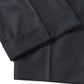 DOUBLE PLEATED WIDE TROUSERS ORGANIC WOOL FLANNEL