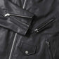 RIDER BLOUSON COW LEATHER WITH WINDSTOPPER