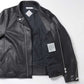 RIDER BLOUSON COW LEATHER WITH WINDSTOPPER