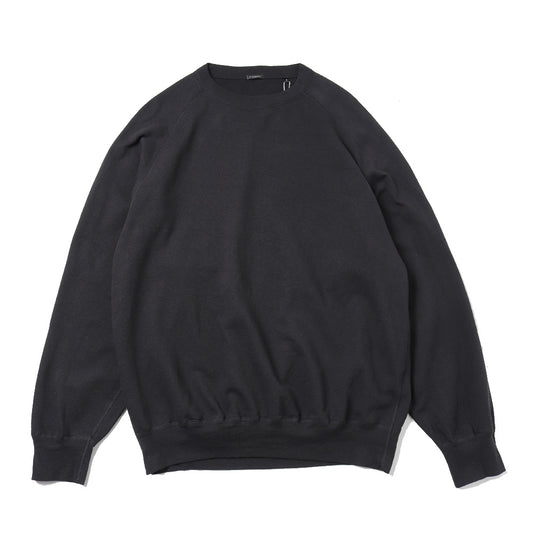 LW cotton fleece crew neck