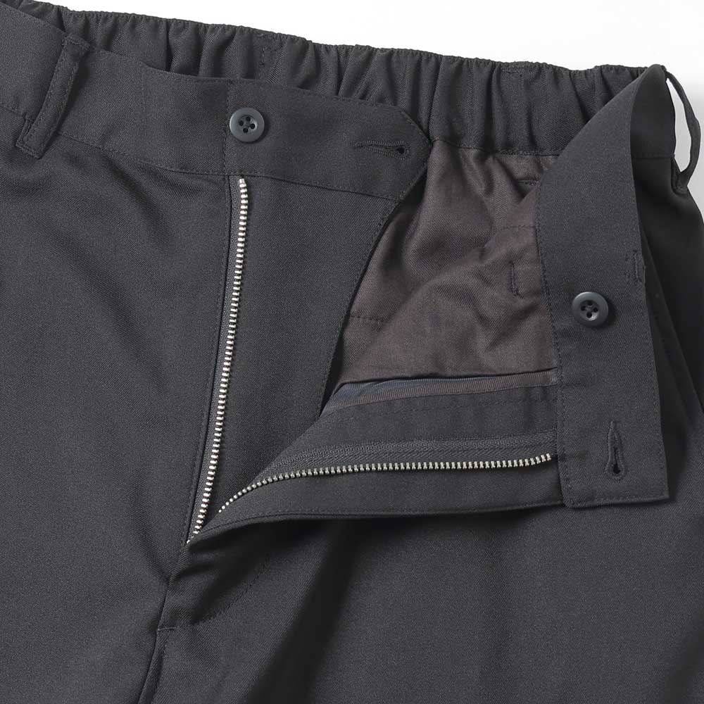 WOOLY TWILL TROUSERS