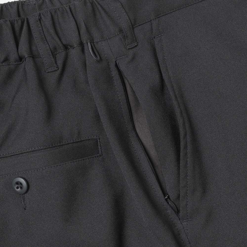 WOOLY TWILL TROUSERS
