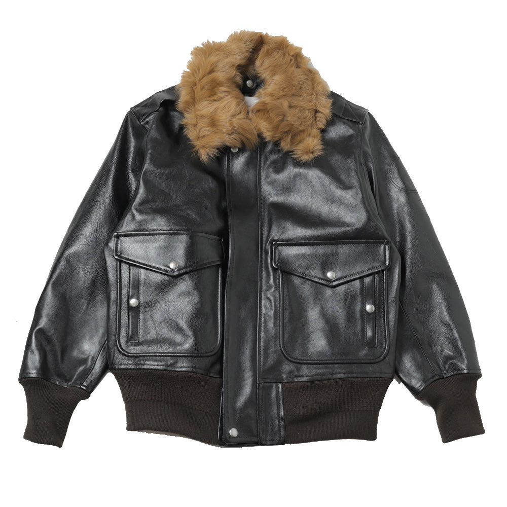SHRINK LEATHER G-1 JACKET