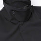 Scale Off Wool Balmacaan Coat