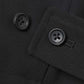 Scale Off Wool Balmacaan Coat