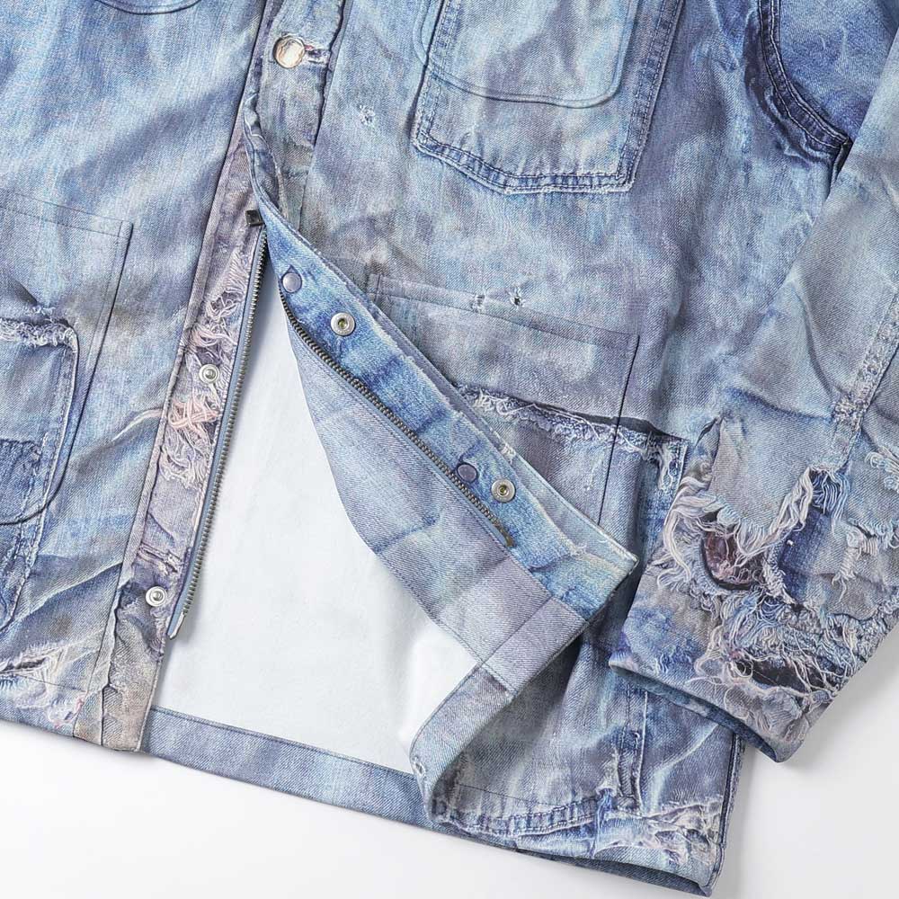 DENIM PRINT COVER ALL