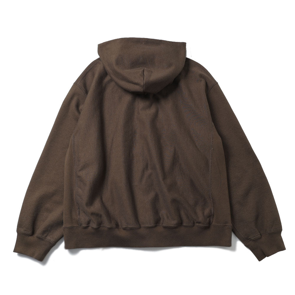 Soft&Hard Sweat Hoodie Zip Wide