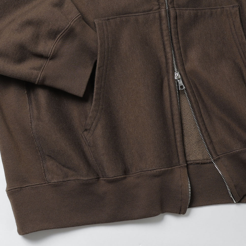 Soft&Hard Sweat Hoodie Zip Wide