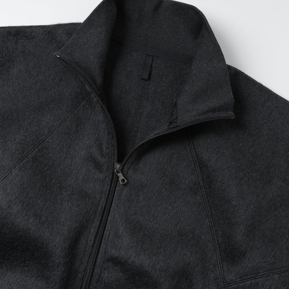 Pe/Silk Fleece Track Jacket