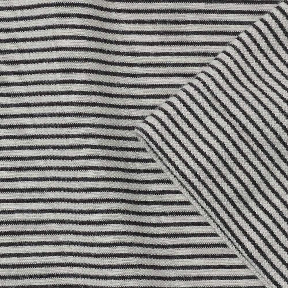Hard Twisted Stripe Jersey Half-sleeve Tee