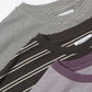 Hard Twisted Stripe Jersey Half-sleeve Tee