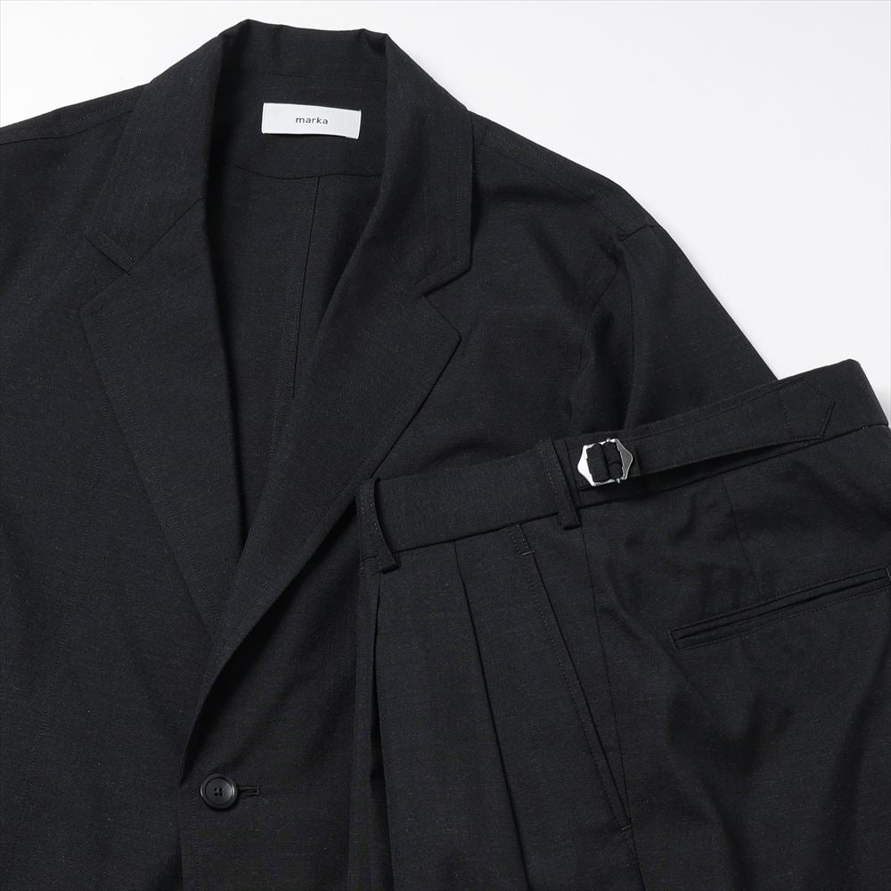 STROLL AROUND JACKET WOOL TROPICAL WASHER