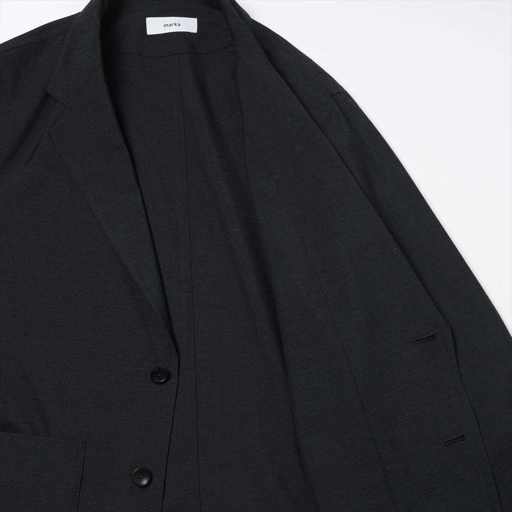 marka - RAGLAN SLEEVE COAT TUMBLED WOOL SERGE (M26A-11JK01C
