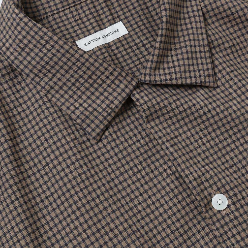 Summer Wool Open Collar SS Shirt