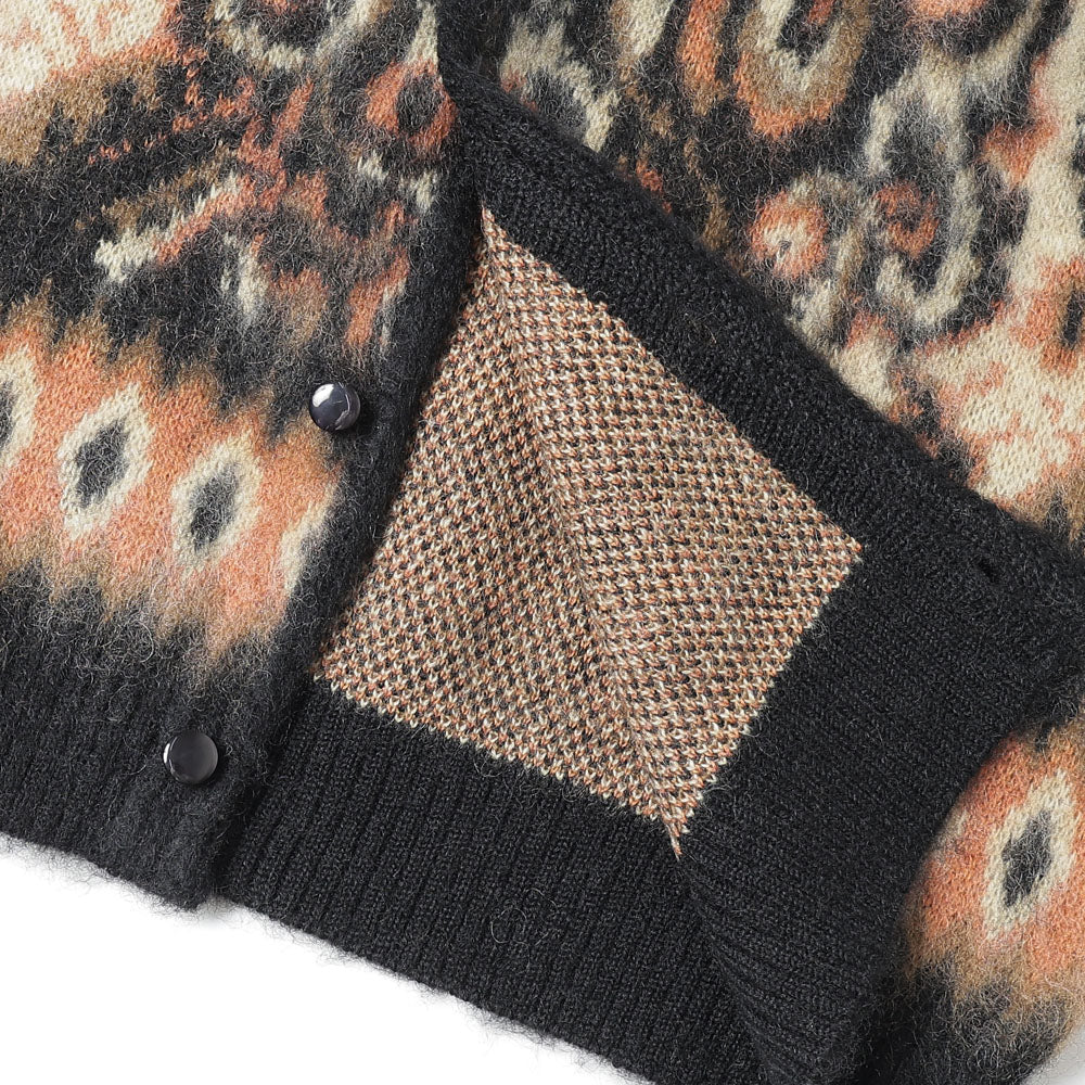 Mohair Cardigan - Paisley