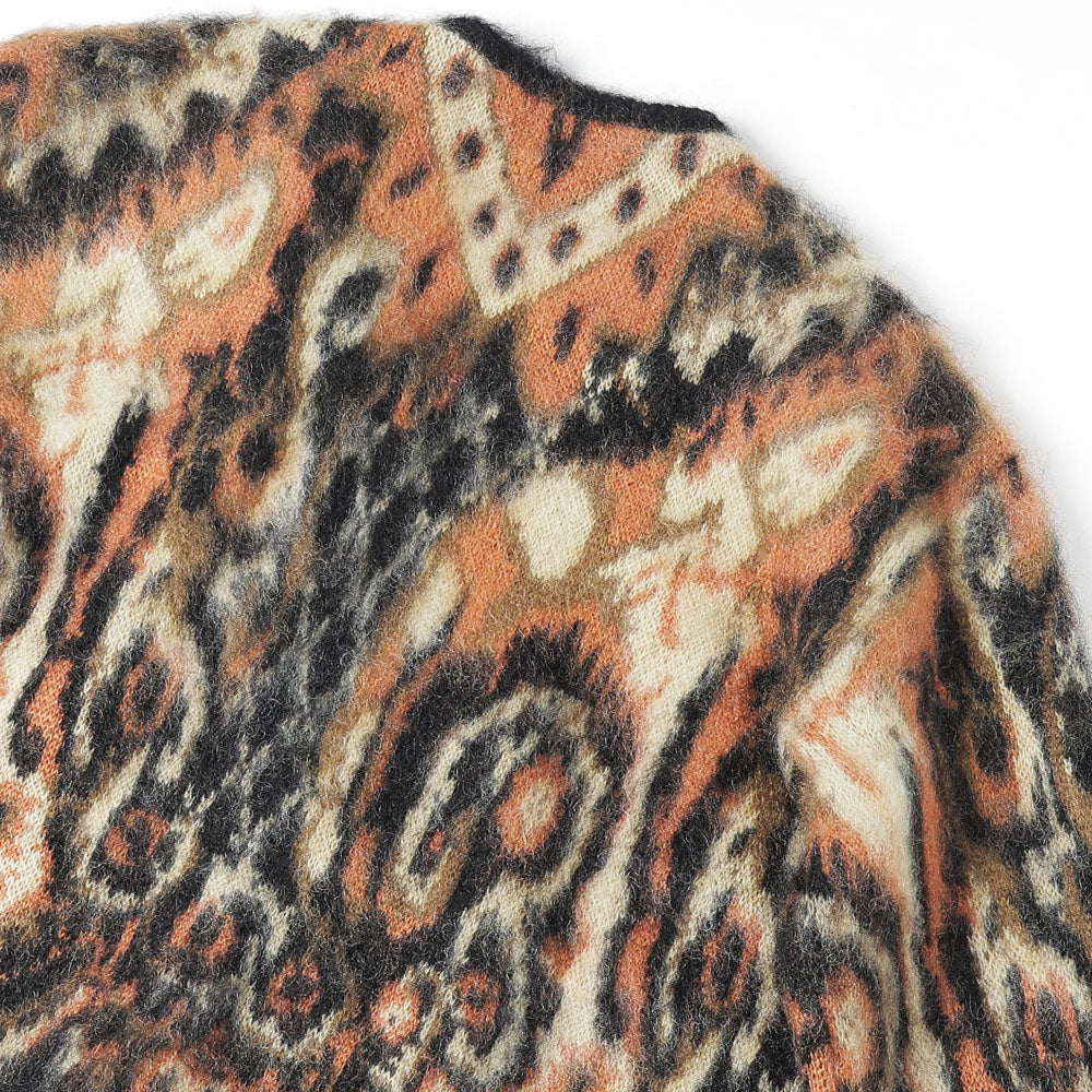 Mohair Cardigan - Paisley