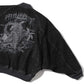 FLOCKED DEINM SOUVENIR JACKET