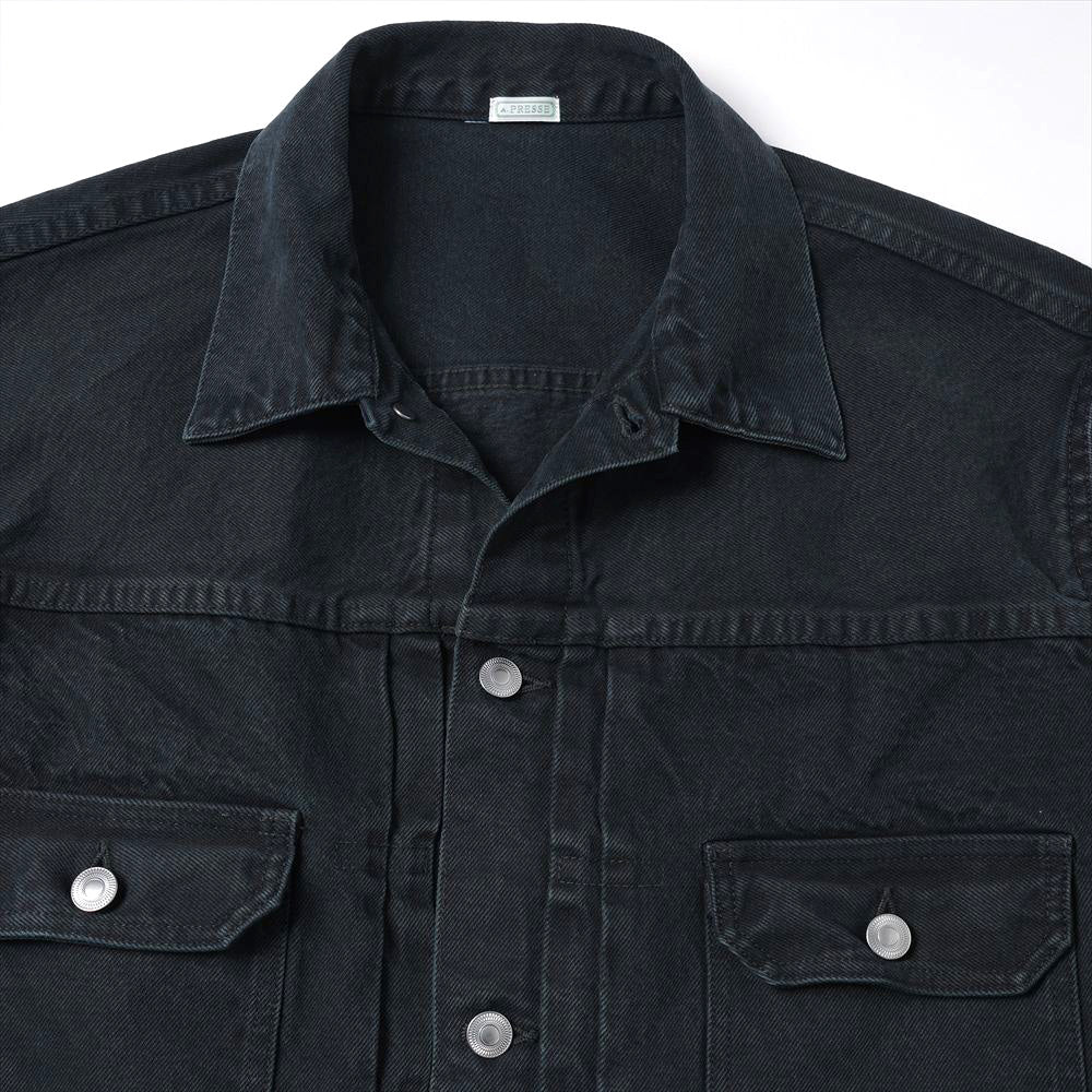 2nd Type Black Denim Jacket