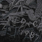 FLOCKED DEINM SOUVENIR JACKET