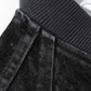 FLOCKED DEINM SOUVENIR JACKET