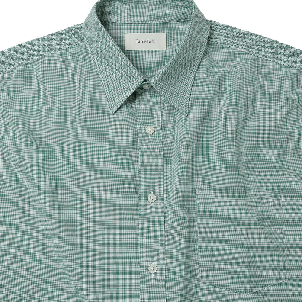 ＜Ernie Palo＞SILK COTTON SHIRT シャツ　roku Ernie Palo(アーニーパロ)Silk Cotton Shirt (EP12SH02) | Ernie Palo