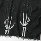 SKELTON SCRATCH KNIT PULLOVER