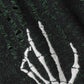 SKELTON SCRATCH KNIT PULLOVER
