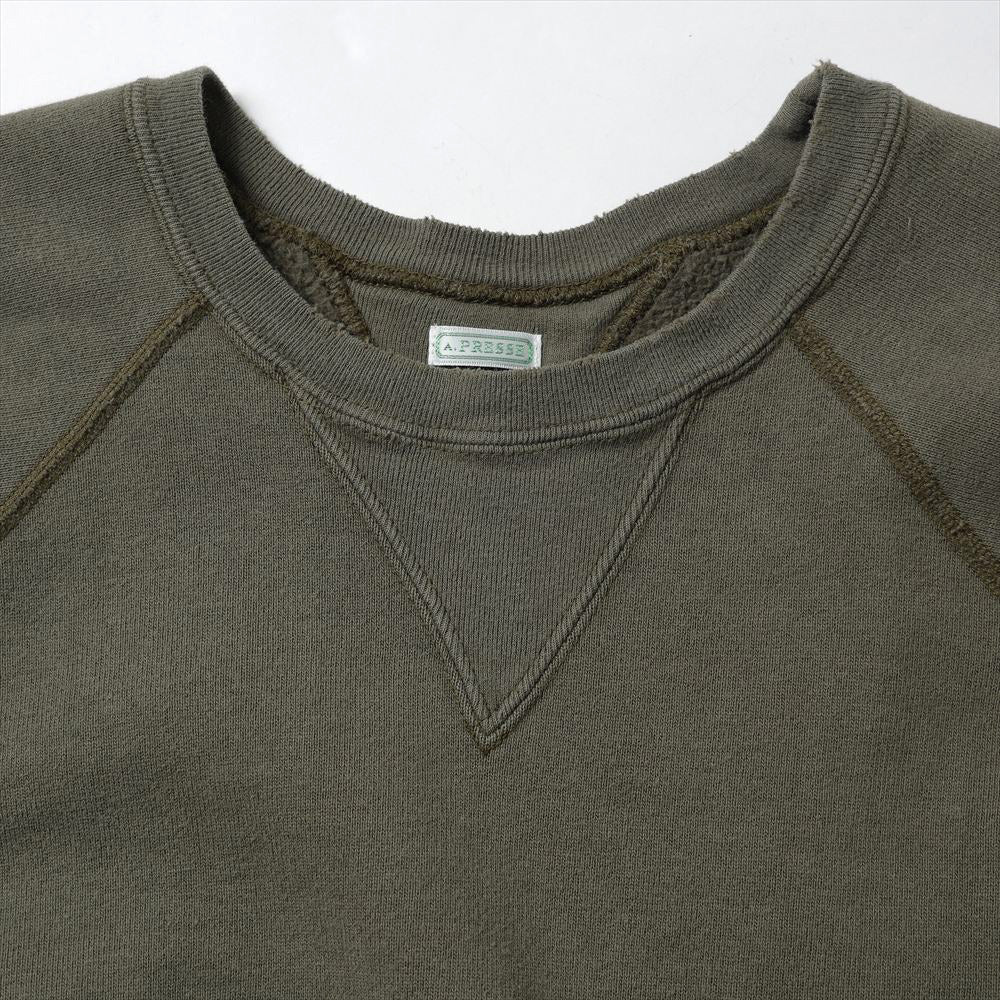 A.PRESSE (ア プレッセ) Vintage Double V Sweatshirt 26SAP-05-17