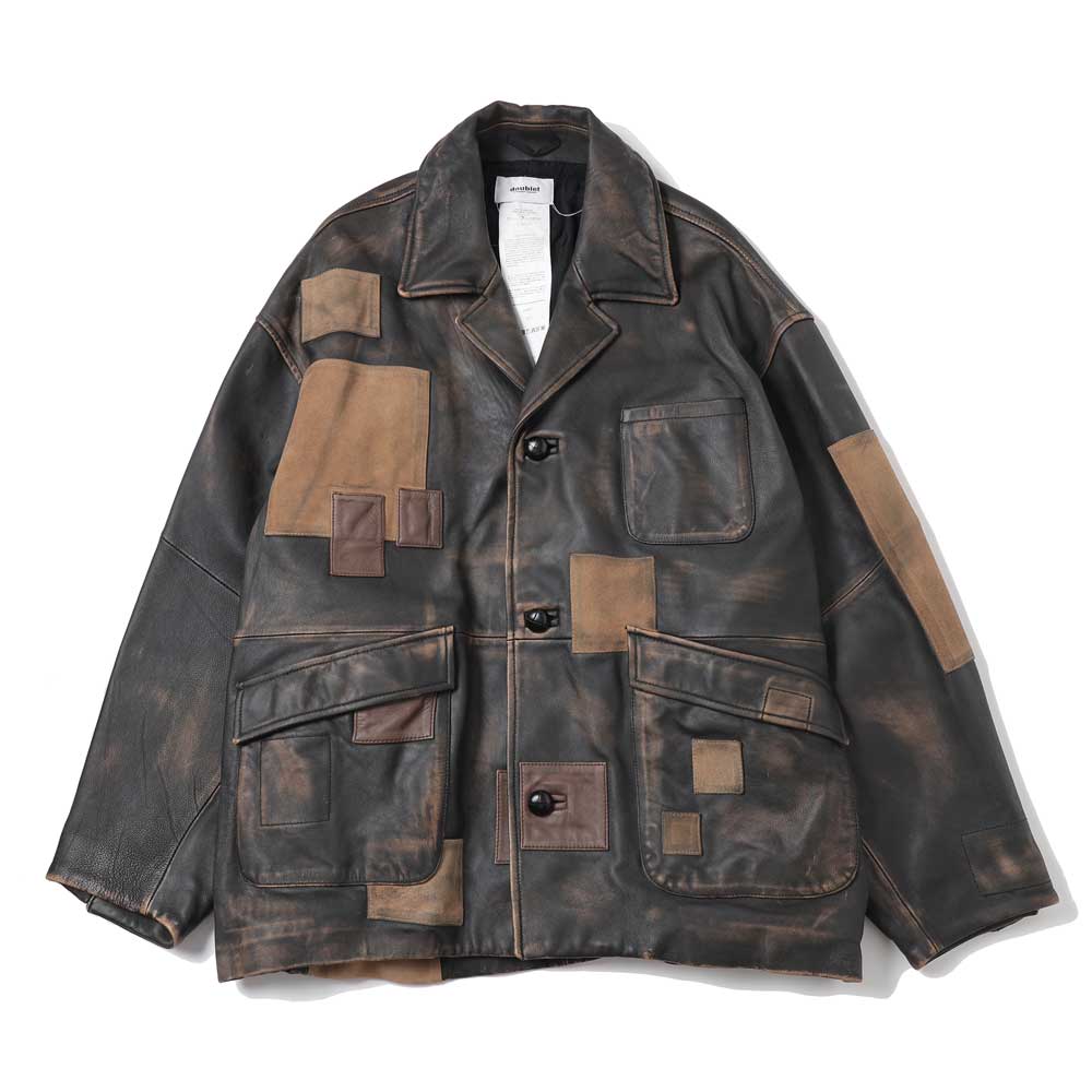 PATCHWORK LEATHER JACKET