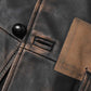PATCHWORK LEATHER JACKET
