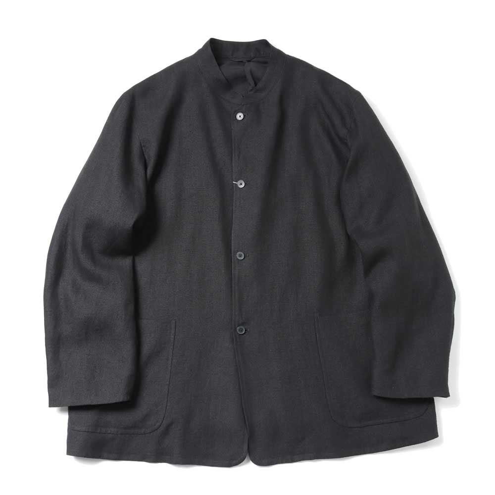 Canapa stand-up collar jacket