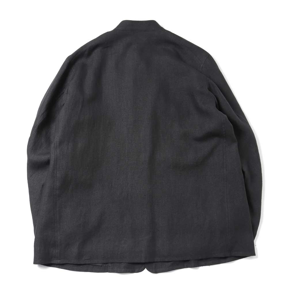 Canapa stand-up collar jacket