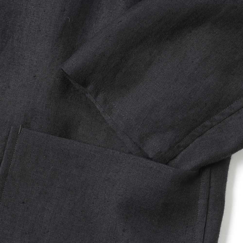 Canapa stand-up collar jacket