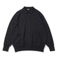 Cotton Knit Polo Collar Cardigan