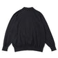 Cotton Knit Polo Collar Cardigan