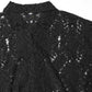 Widespread Collar Shirt - Raschel Lace