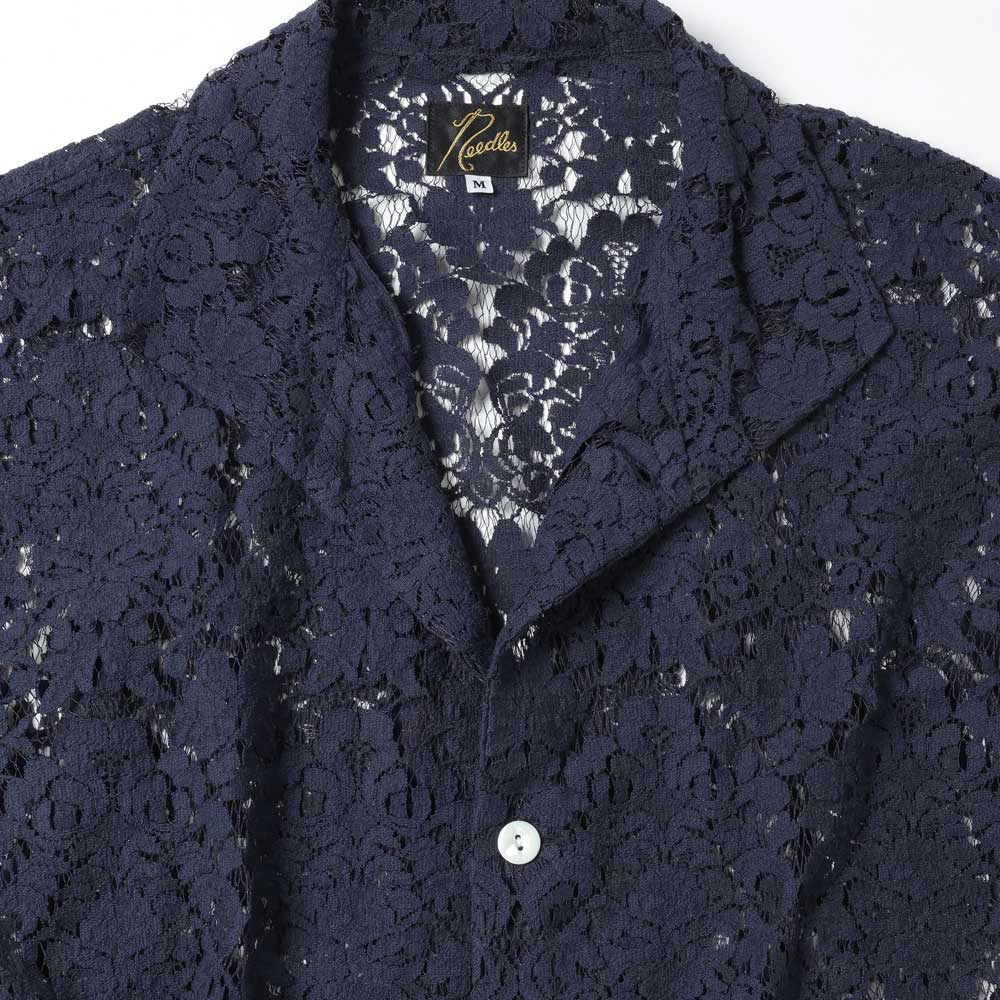 NEEDLES(ニードルズ)Widespread Collar Shirt - Raschel Lace (SX283