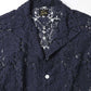 Widespread Collar Shirt - Raschel Lace
