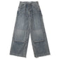Vintage Washed Painter Denim Wide Pants