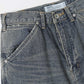 Vintage Washed Painter Denim Wide Pants