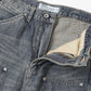 Vintage Washed Painter Denim Wide Pants
