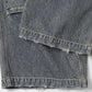 Vintage Washed Painter Denim Wide Pants