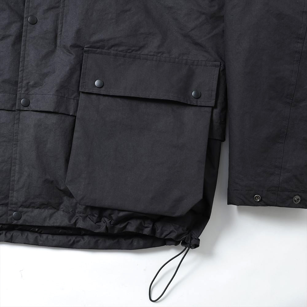 撥水コーティングポリエステルハンティングダウンJKT