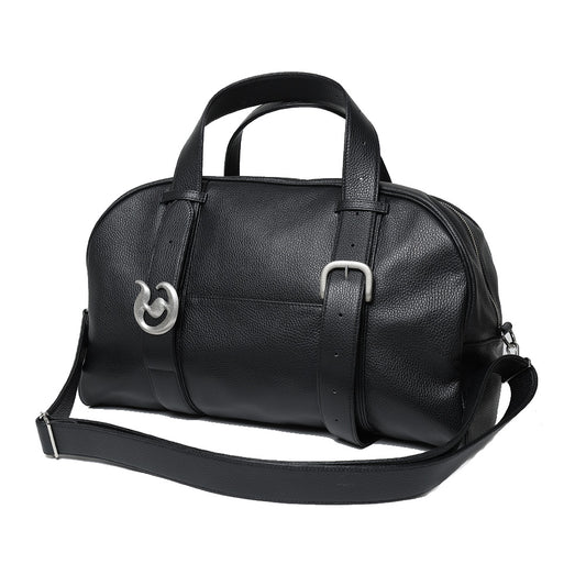 D Buckle Velt Boston Bag