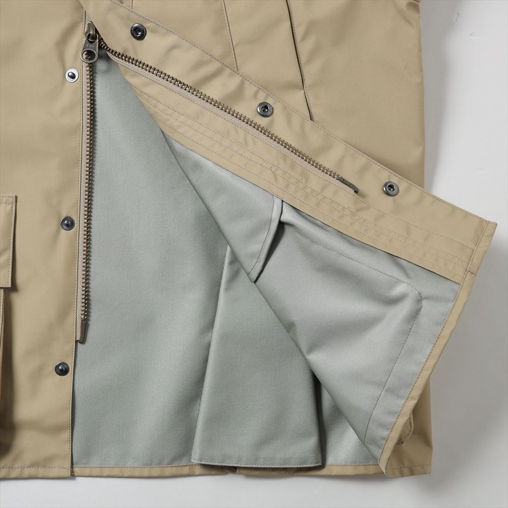 Nylon polyurethane laminate x cotton corduroy Barbour W name J909