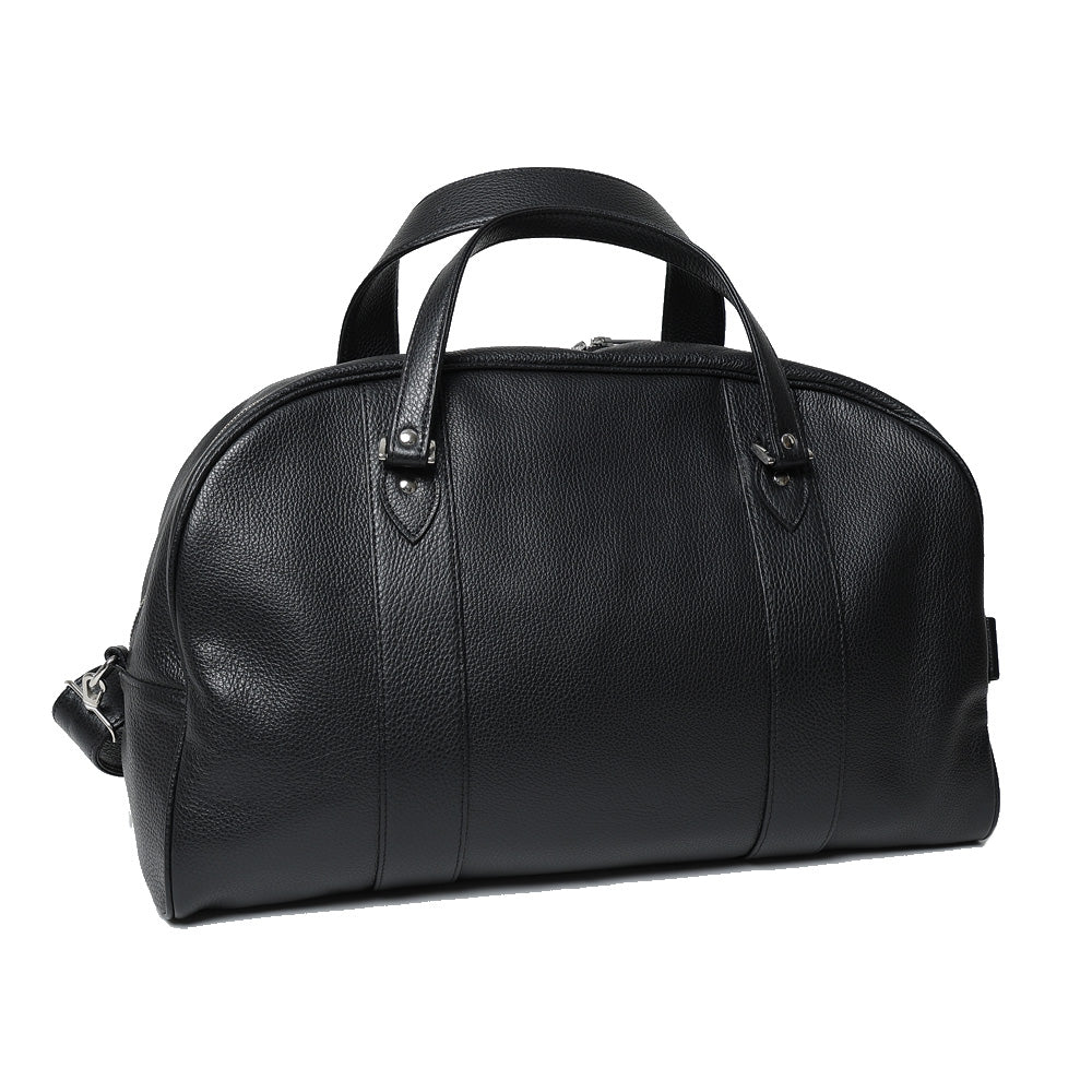 【DAIRIKU / ダイリク】Leather Boston Bag DAIRIKU [ Leather Boston Bag with Soup Acce ] Black | ロイド