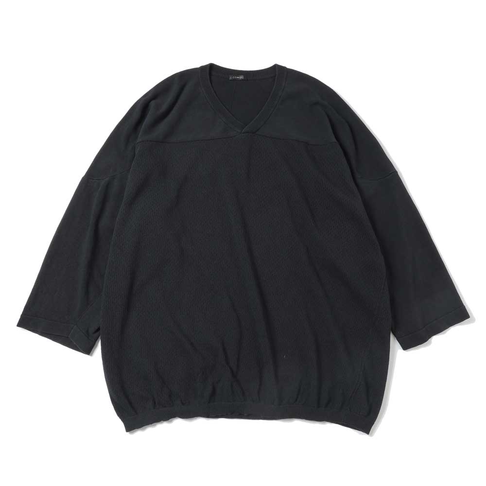 コットン ホッケーニット