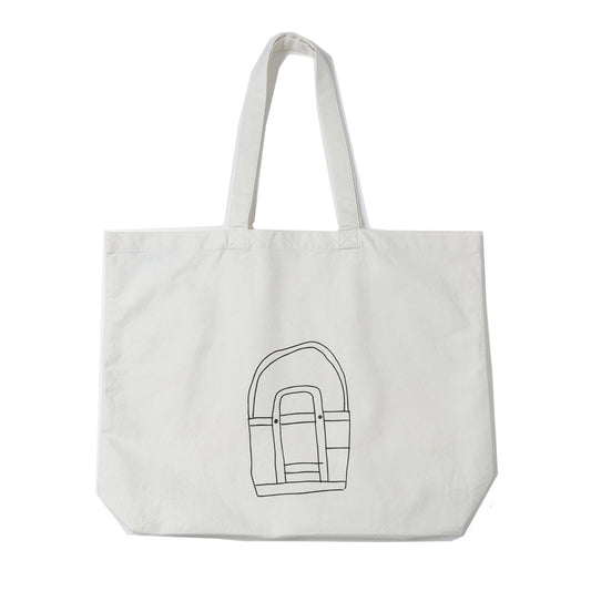 プリントバッグ M