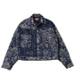 Ester rayon damask Levi's W name J202