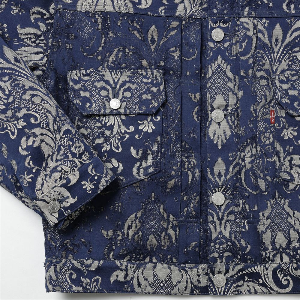 Ester rayon damask Levi's W name J202